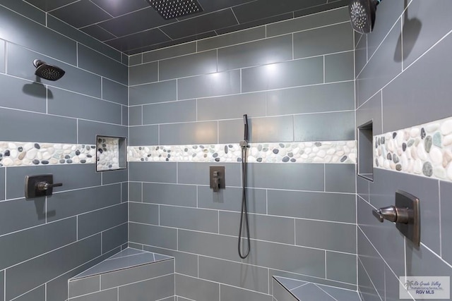 1409 Pine Ct, Harlingen, TX 78550 - full bathroom with a tile shower