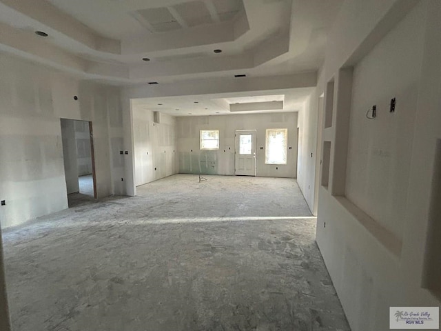 32711 Jorge St, Los Fresnos, TX 78566 - unfurnished living room with a tray ceiling