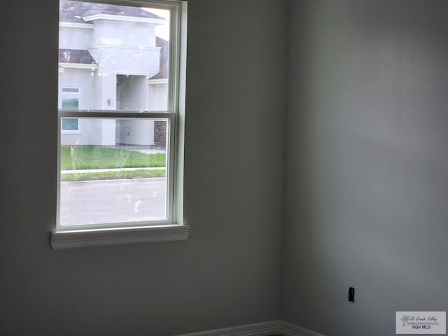 view of unfurnished room