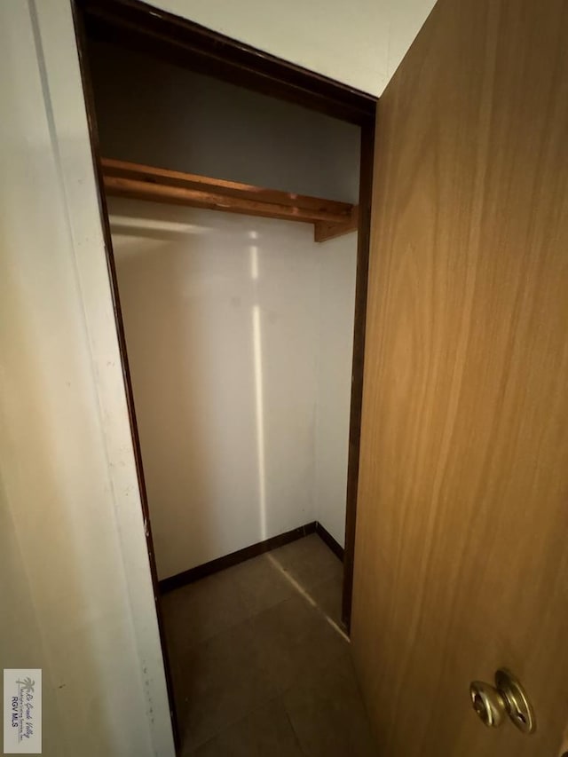 view of closet