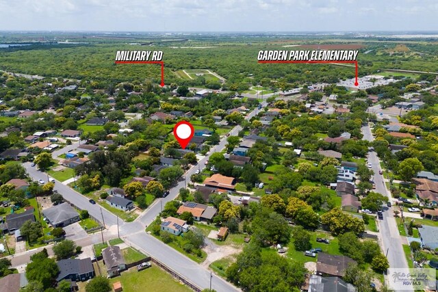 136 Garden St, Brownsville, TX 78520 - aerial view of property's location