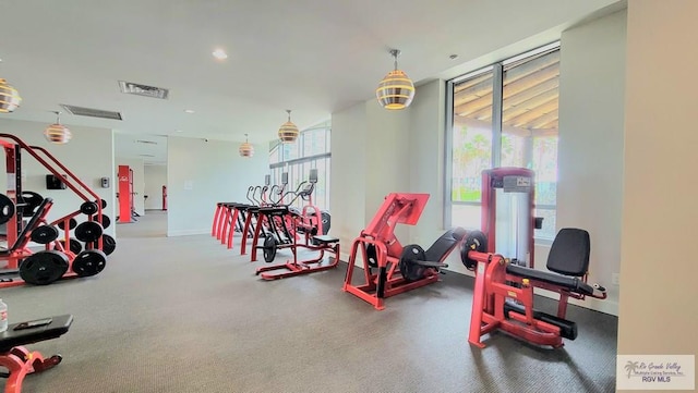 310 Padre Blvd Unit 1402, South Padre Island, TX 78597 - workout area featuring baseboards