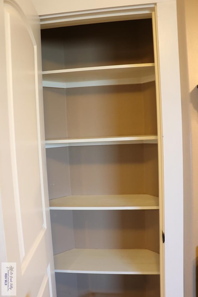 view of closet