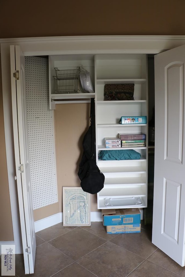 view of closet