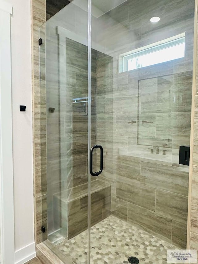 3601 Mattie Ln, Harlingen, TX 78550 - full bathroom with a shower stall