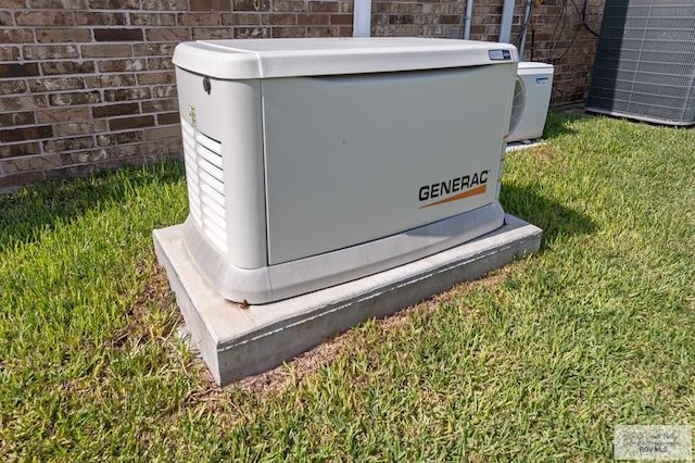 8005 King Sago Ct, Harlingen, TX 78552 - exterior view of a power unit and brick siding