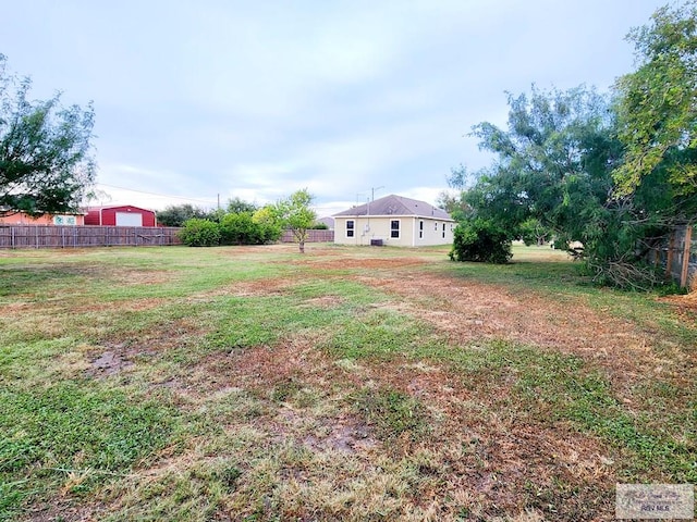 view of yard