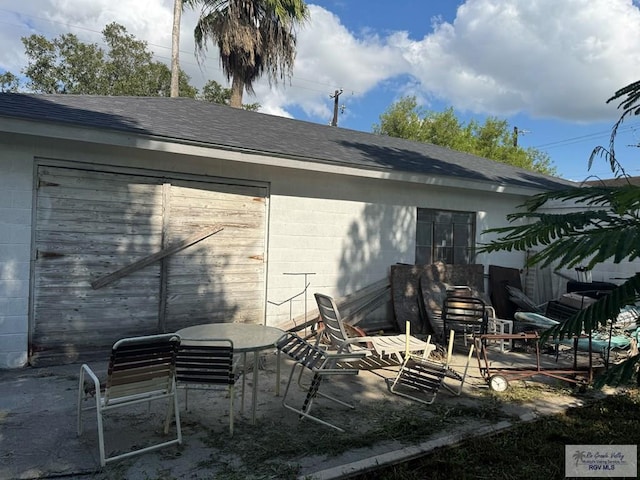 view of back of house