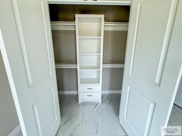 view of closet