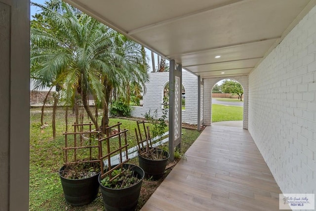 view of patio