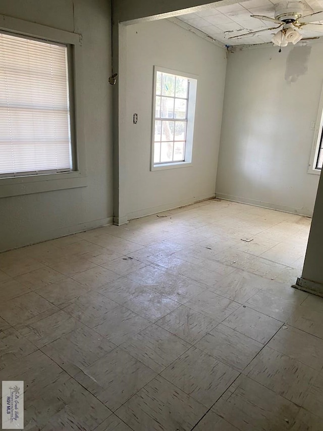 610 Charlotte St, San Benito, TX 78586 - unfurnished room featuring ceiling fan