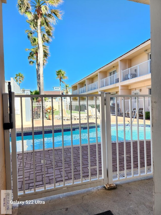 view of swimming pool