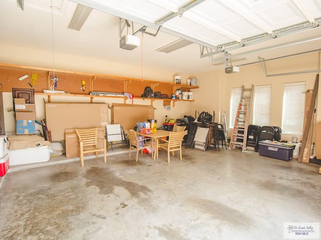 100 Paloma St, San Benito, TX 78586 - garage featuring a garage door opener