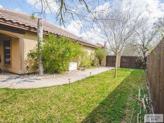 100 Paloma St, San Benito, TX 78586 - view of yard with fence private yard