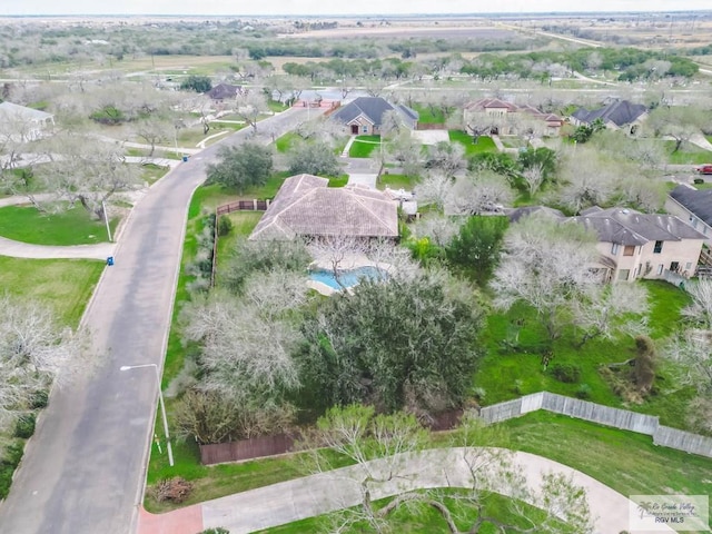 100 Paloma St, San Benito, TX 78586 - bird's eye view with a residential view