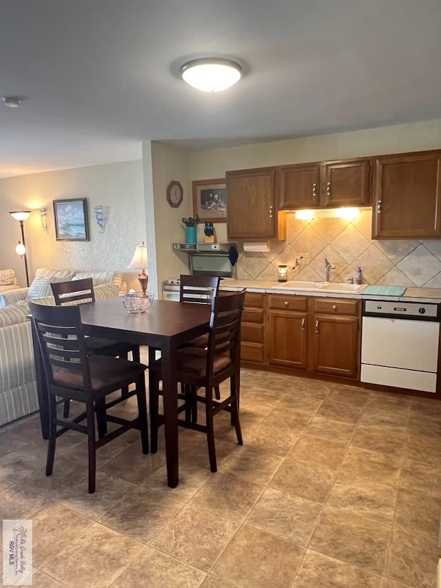 view of dining area