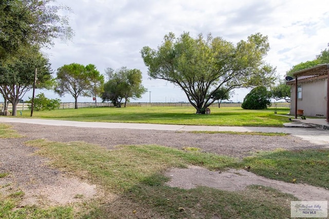 view of community with a yard