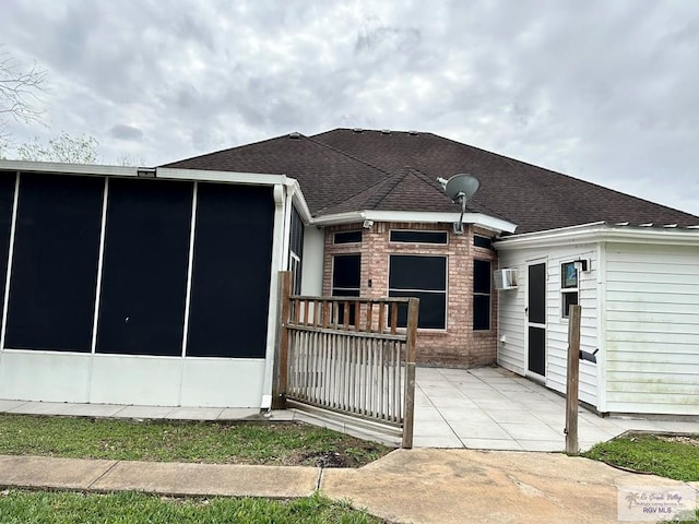 exterior space with a patio area