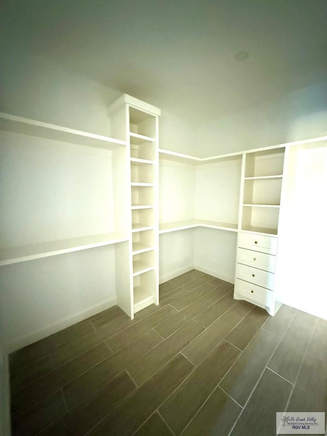 interior space featuring wood finish floors