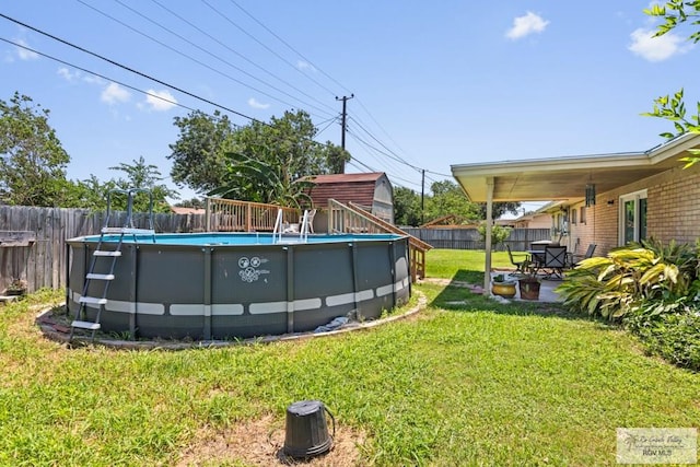view of yard