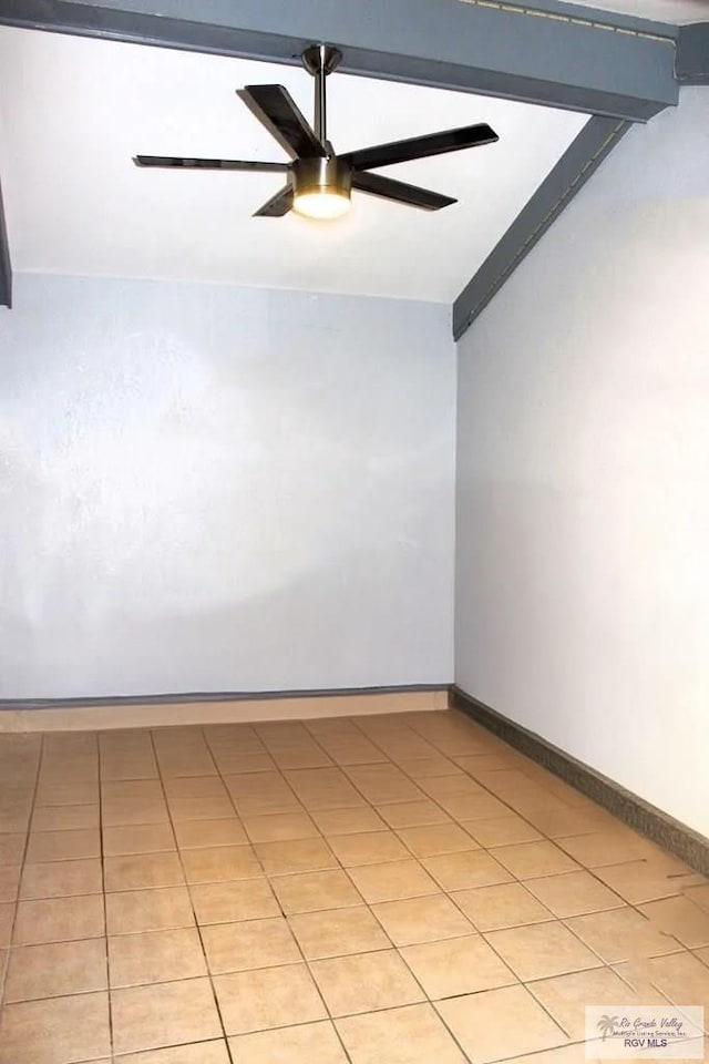 122 Regency Ct, Harlingen, TX 78550 - spare room with a ceiling fan and baseboards