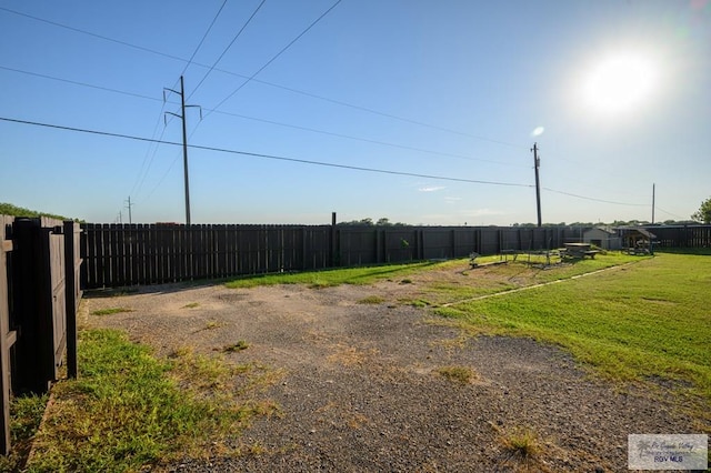 view of yard