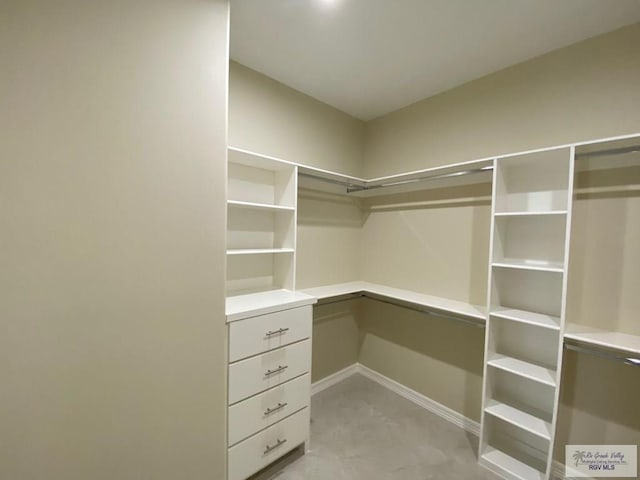 view of spacious closet