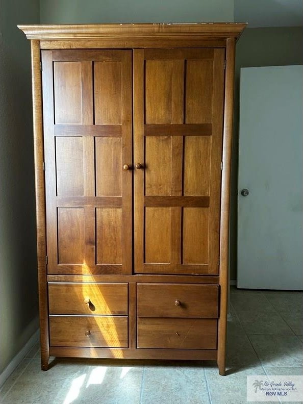 view of closet