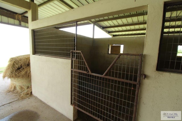 view of stable