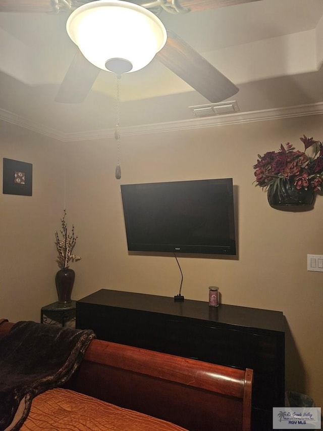 2104 Tomatillo Dr, Weslaco, TX 78596 - bedroom with crown molding
