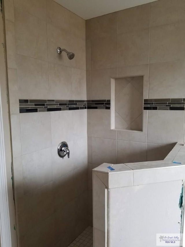 2104 Tomatillo Dr, Weslaco, TX 78596 - full bathroom with a tile shower