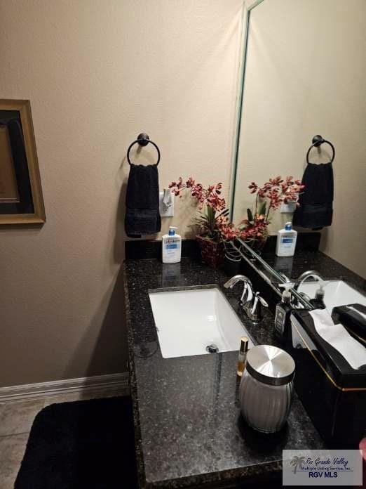 2104 Tomatillo Dr, Weslaco, TX 78596 - half bathroom with vanity