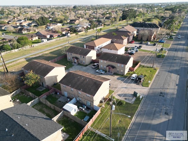504 Galveston Rd, Brownsville, TX 78521 - bird's eye view featuring a residential view