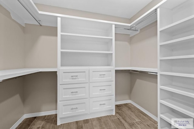 5112 Blackhawk Ave, Rio Grande City, TX 78582 - spacious closet with wood finish floors