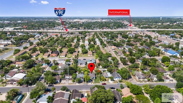 1537 E Harrison St, Brownsville, TX 78520 - drone / aerial view