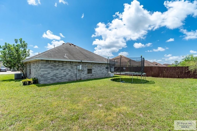 3053 Fairfield Dr, Brownsville, TX 78526 - back of property with a trampoline