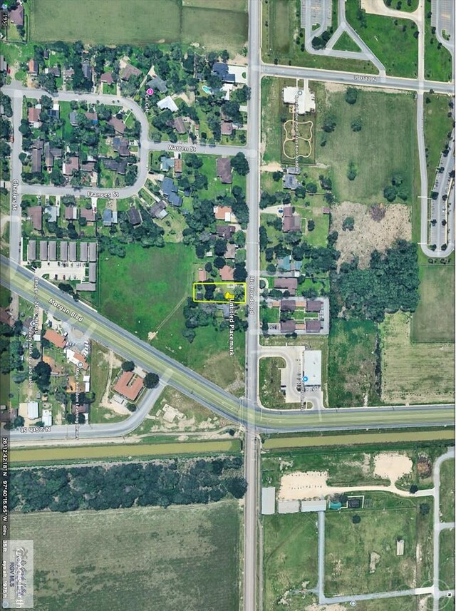 2326 Rio Hondo Rd, Harlingen, TX 78550 - aerial overview of property's location