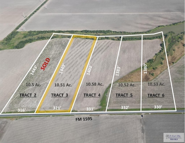 TRACT3 Fm 1595, Harlingen TX, 78550 land for sale