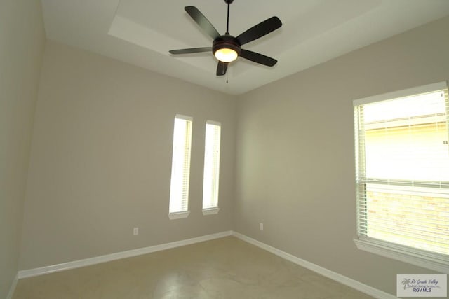 814 Knotty Pine Ln, Harlingen, TX 78552 - empty room with healthy amount of natural light and ceiling fan