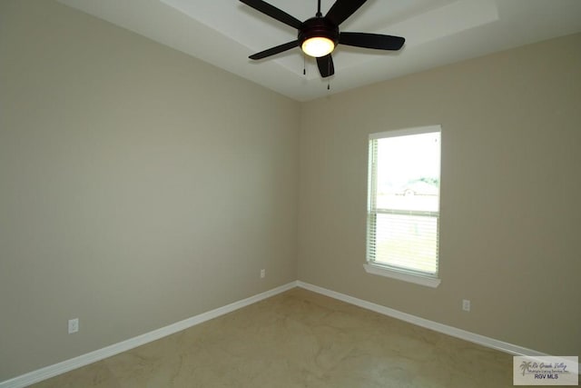 814 Knotty Pine Ln, Harlingen, TX 78552 - unfurnished room with a ceiling fan and light colored carpet