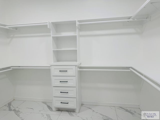 1321 White Oak Dr, Harlingen, TX 78522 - spacious closet with light marble finish flooring