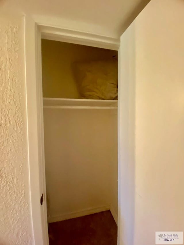 view of closet