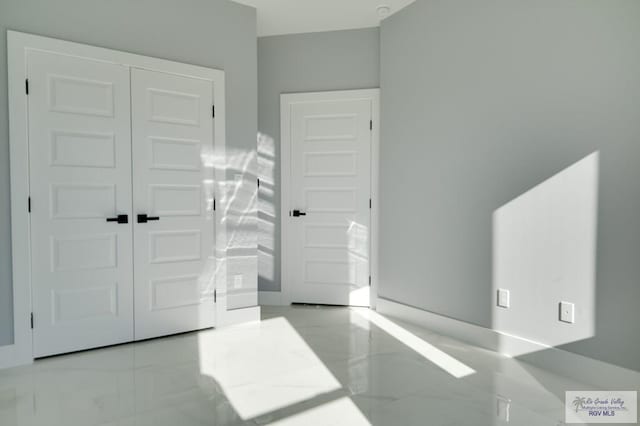 entrance foyer with marble finish floor