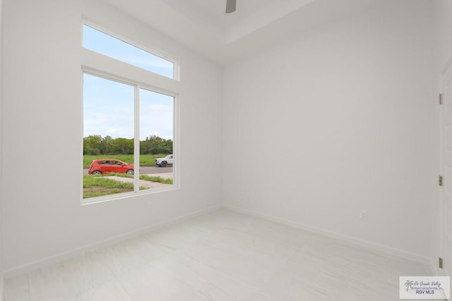 8879 Wentz Lk, Brownsville, TX 78520 - empty room featuring baseboards and a ceiling fan