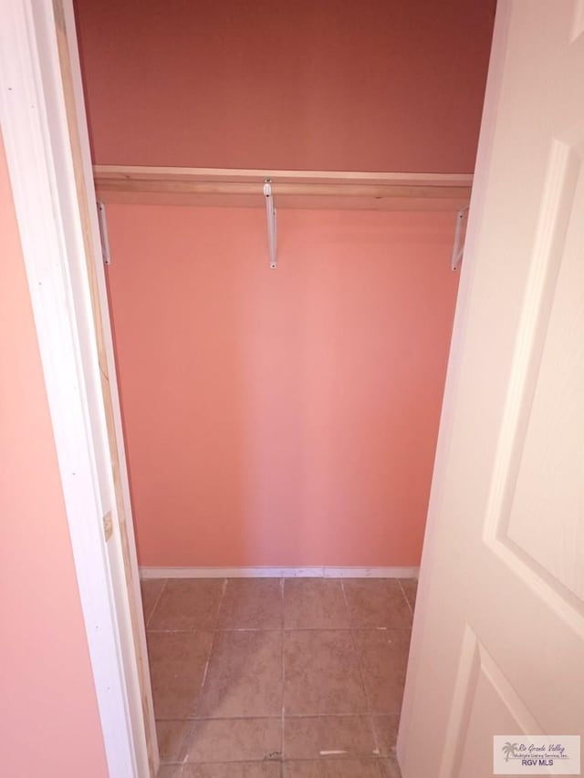 view of closet