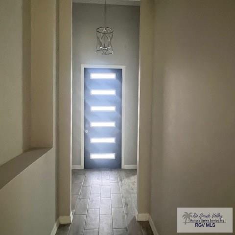 9206 Empress Ln, Harlingen, TX 78552 - entryway featuring baseboards