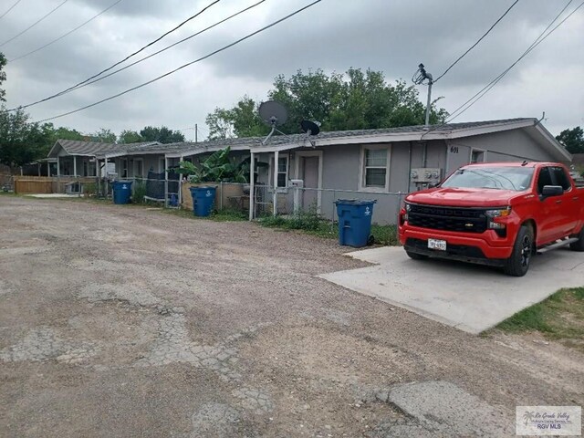 view of ranch-style home