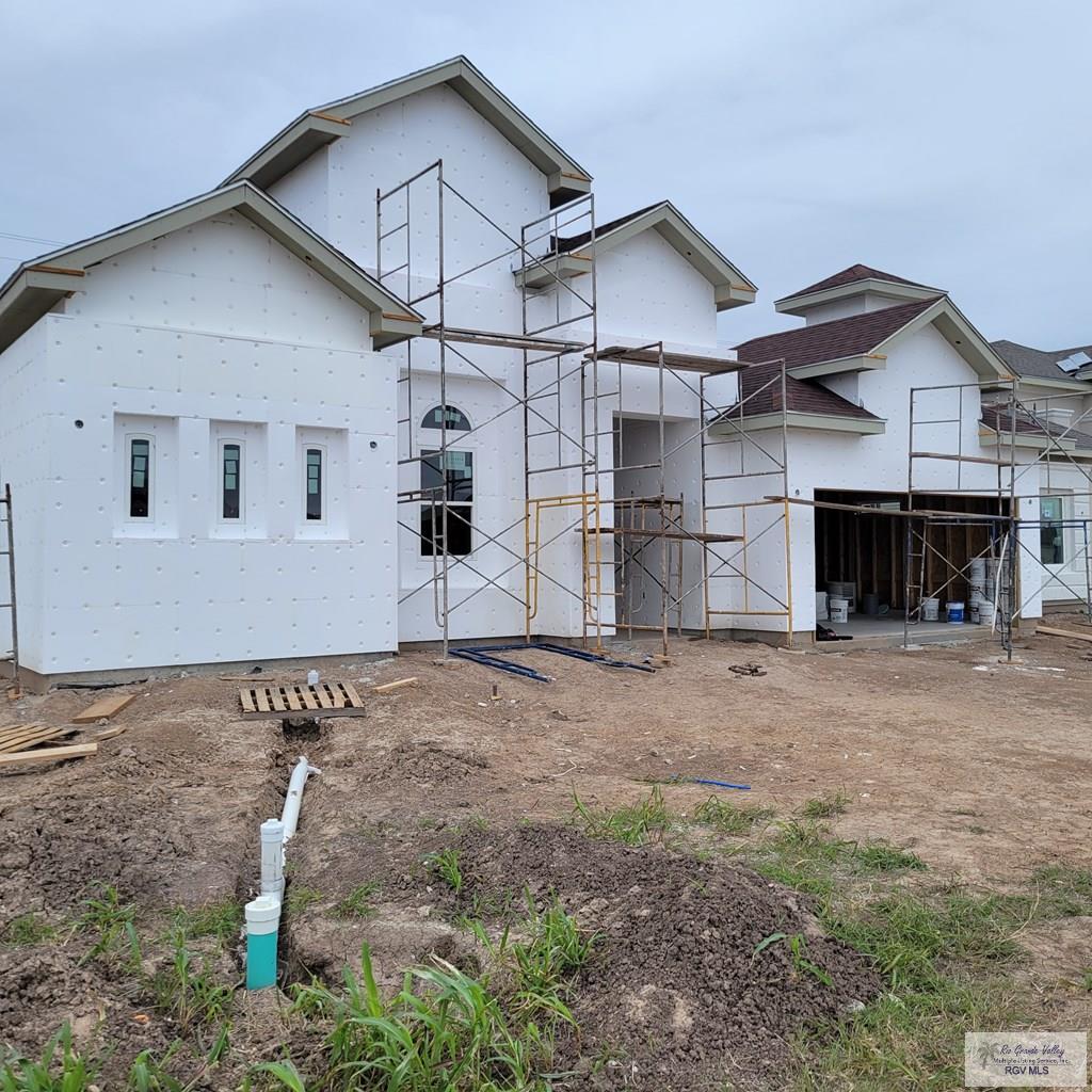 view of rear view of property