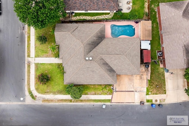 3100 Umar Ave, Mcallen, TX 78504 - view from above of property with a pool