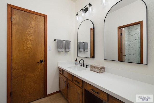 full bath with vanity